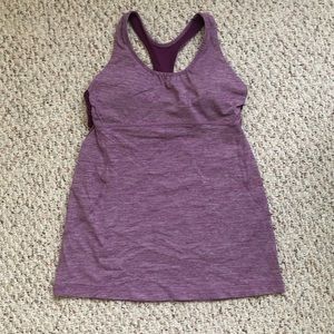 Lululemon Tank - built in bra